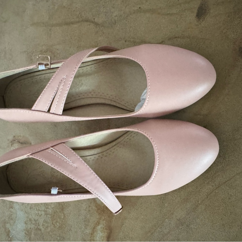 Elegant Pink Mary Jane Women's Shoes